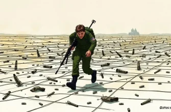 Film di guerra sui campi minati