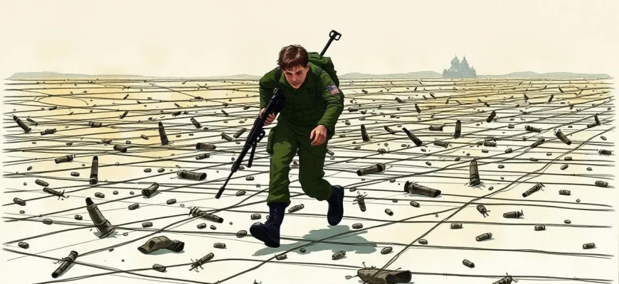 Film di guerra sui campi minati