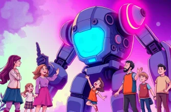 Film di famiglia sui robot giganti