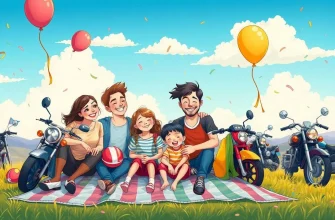 Film per famiglie sui motociclisti