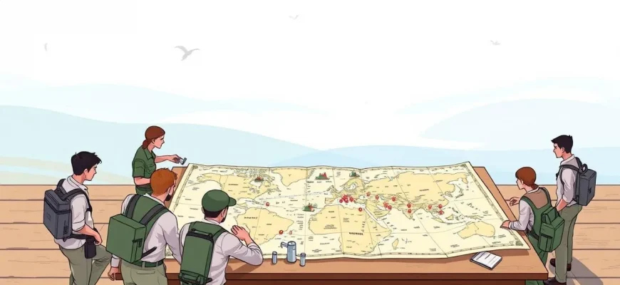 Film di guerra su geografi militari