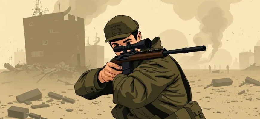 Film di guerra sui duelli di cecchini