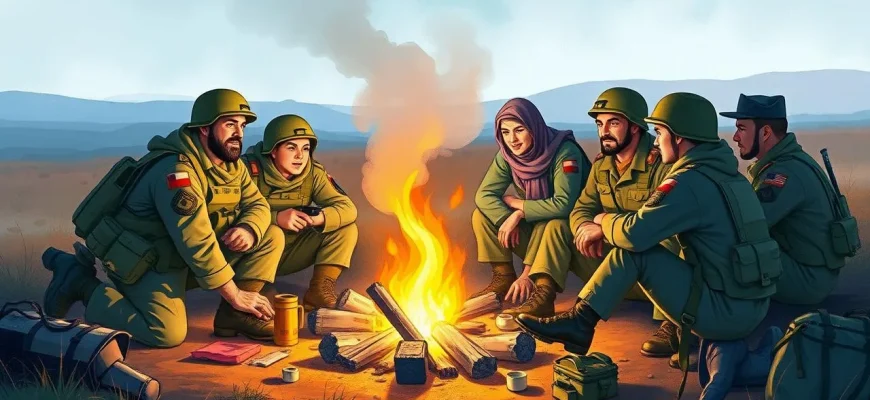 Film di guerra sul cibo al fronte