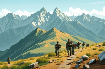 Film di guerra sul rilievo topografico