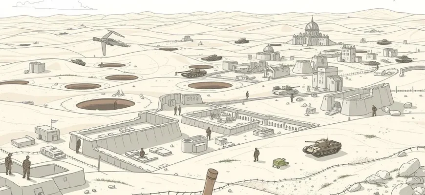 Film di guerra su costruzioni militari