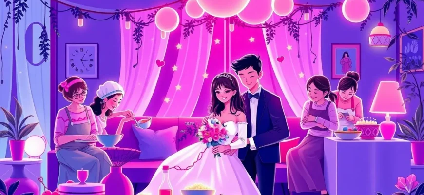 Film di famiglia sulla preparazione al matrimonio