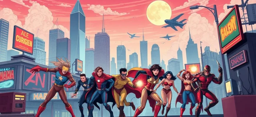 Film d’azione con supereroi Film d’azione con supereroi