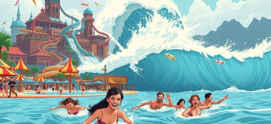 Film catastrofici nei parchi acquatici