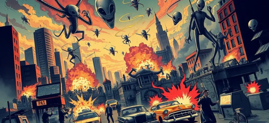 Film d’azione su invasioni aliene