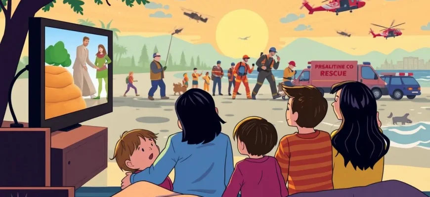 Film di famiglia sui soccorritori