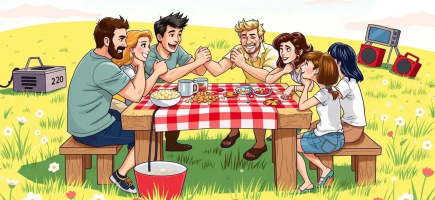 Film di famiglia sul braccio di ferro