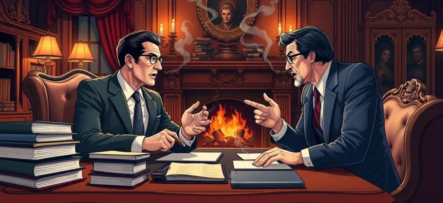 Film d’azione su negoziati d’affari Film d’azione su negoziati d’affari