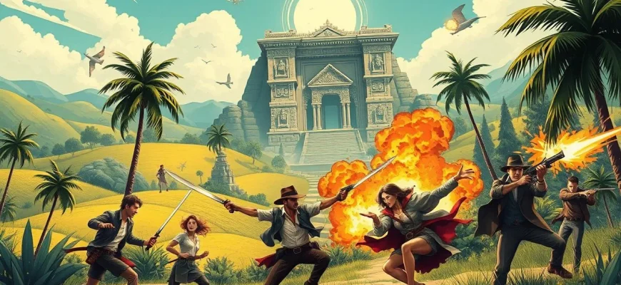 Film d’azione sul paradiso