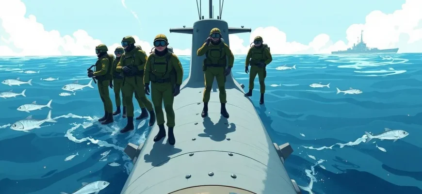 Film di guerra sui combattenti subacquei