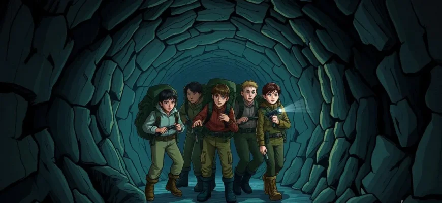 Film di catastrofi nei tunnel sotterranei