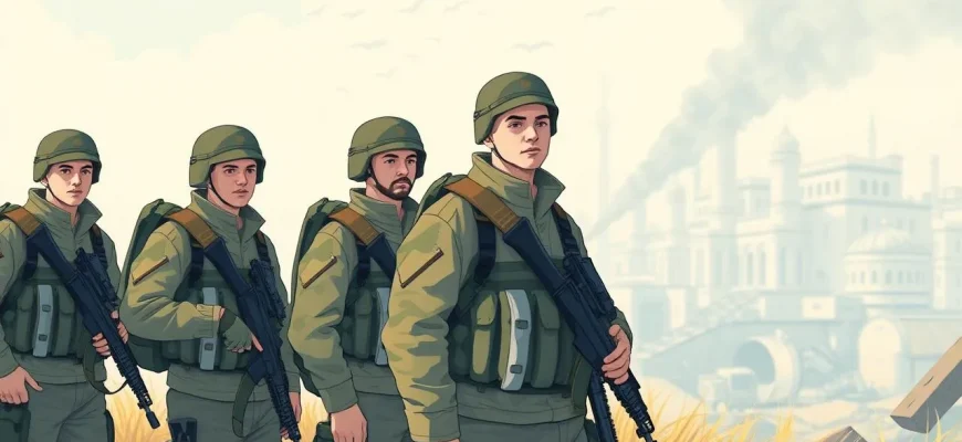 Film di guerra sui ricognitori in Cecenia Film di guerra sui ricognitori in Cecenia