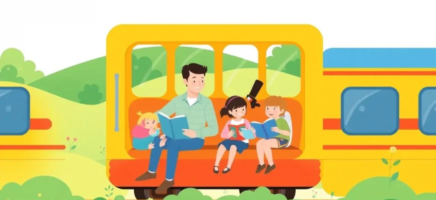 Film di famiglia sui treni