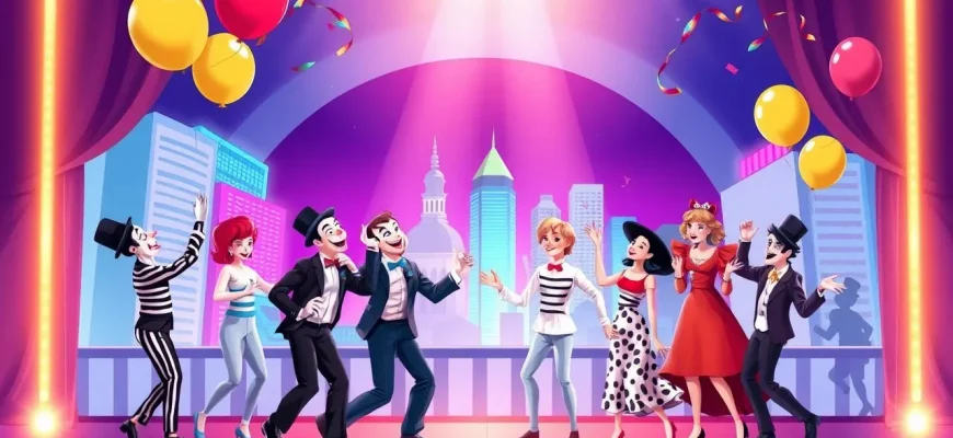 Commedie su mimi e pantomime Commedie su mimi e pantomime