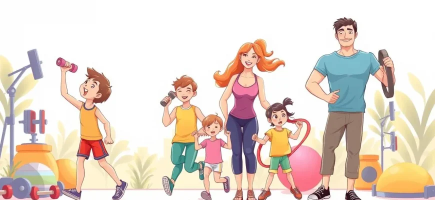 Film di famiglia sul bodybuilding