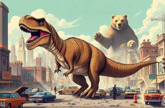 Film d’azione con animali giganti