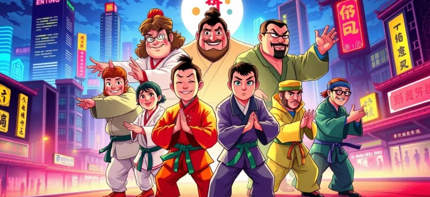 Film di famiglia sui maestri di kung-fu