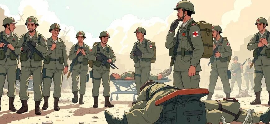 Film di guerra sui barellieri: Eroi del campo di battaglia Film di guerra sui barellieri: Eroi del campo di battaglia