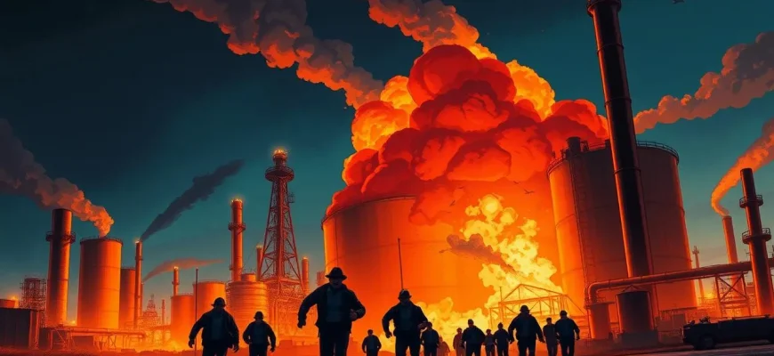 Film catastrofici su serbatoi di petrolio