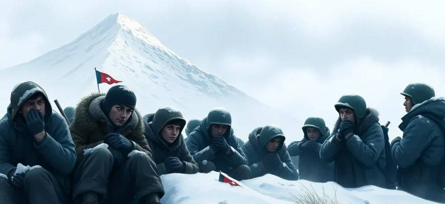 Film di guerra con condizioni meteorologiche