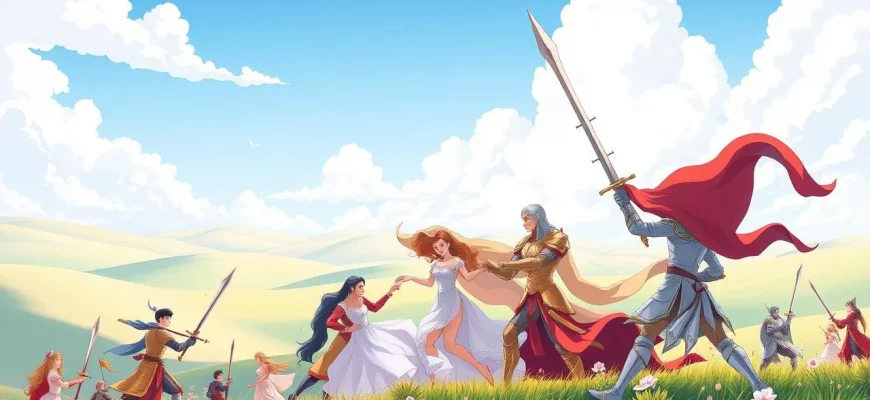 Film di Melodramma con Battaglie di Spade