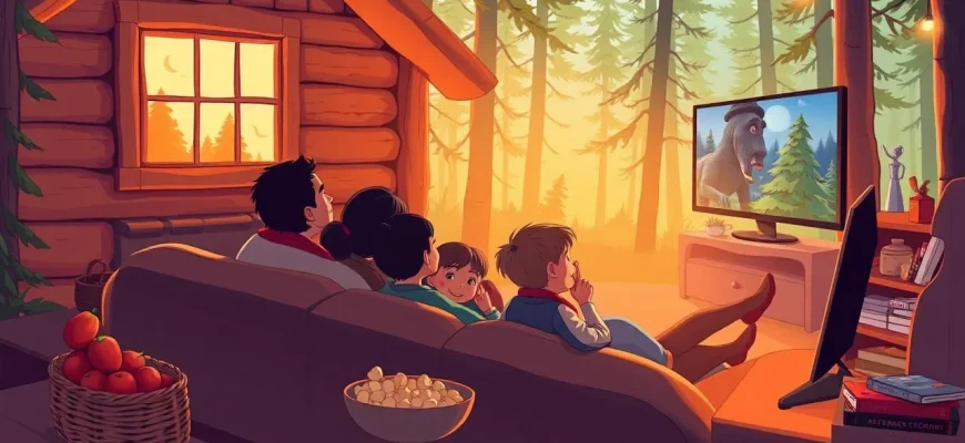 Film per famiglie su una capanna nel bosco
