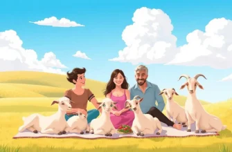 Film Famiglia con Capre