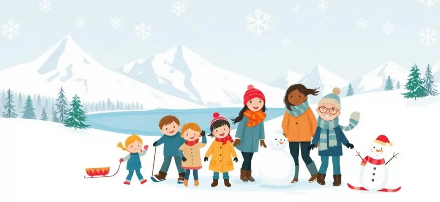 Film per famiglie su sci e neve