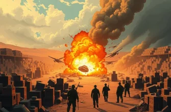 Film con esplosioni nei depositi di munizioni