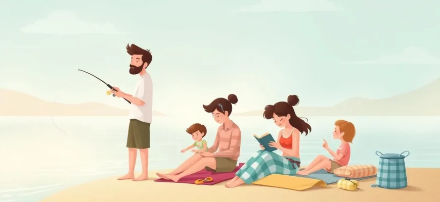 Film di famiglia sul lago