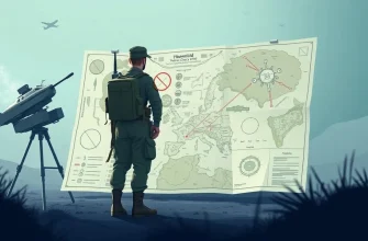 Film di guerra sui geografi militari