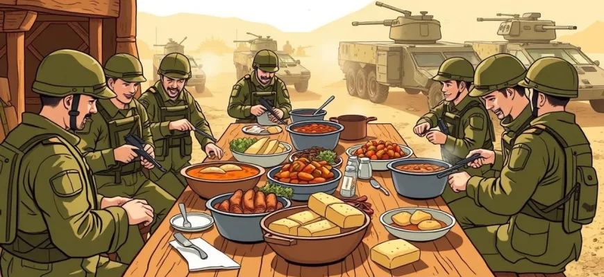 Film di guerra sulle cucine da campo