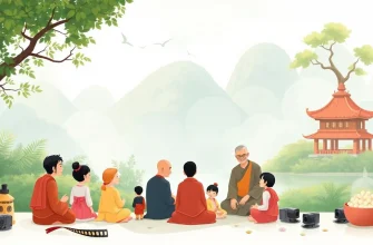 Film di famiglia sui buddisti