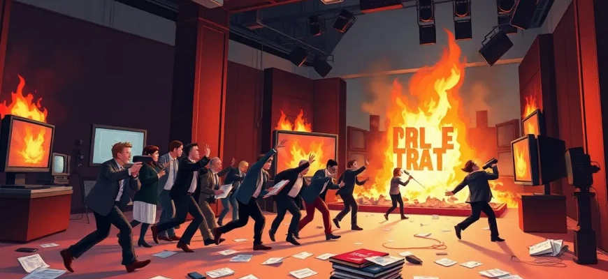 Film sull’evacuazione di una stazione televisiva Film sull’evacuazione di una stazione televisiva