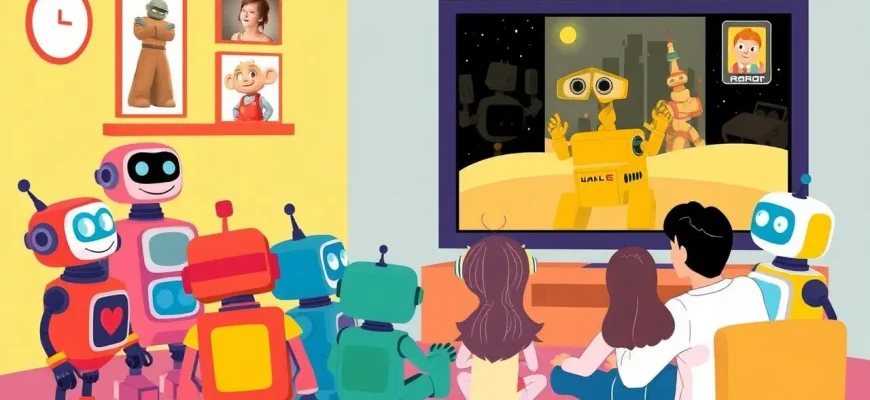 Film di famiglia sui robot