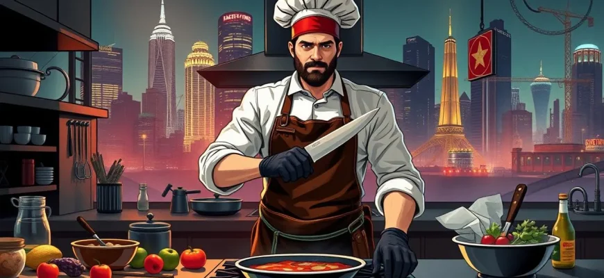 Film d’azione con chef: Adrenalina e cucina Film d’azione con chef: Adrenalina e cucina