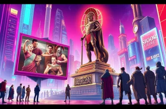 Statue di Bronzo nel Cinema Storico