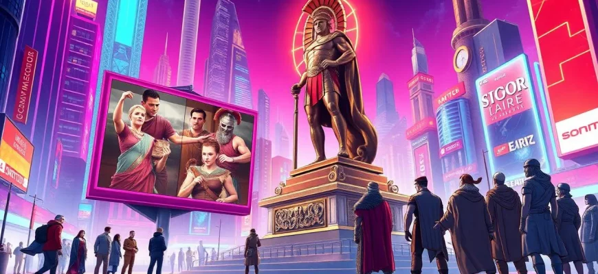 Statue di Bronzo nel Cinema Storico