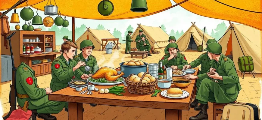 Film di guerra sulla cucina militare