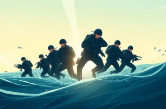 Film di guerra sulle incursioni marine