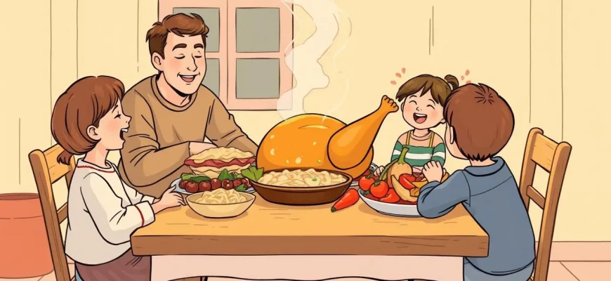 Film di famiglia sulla cucina