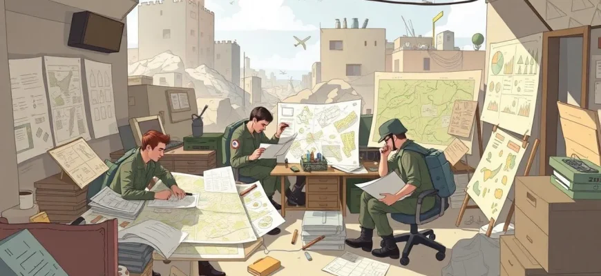 Film di guerra sui cartografi