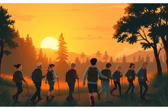 Film sull’evacuazione di un parco