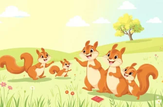 Film di famiglia con scoiattoli