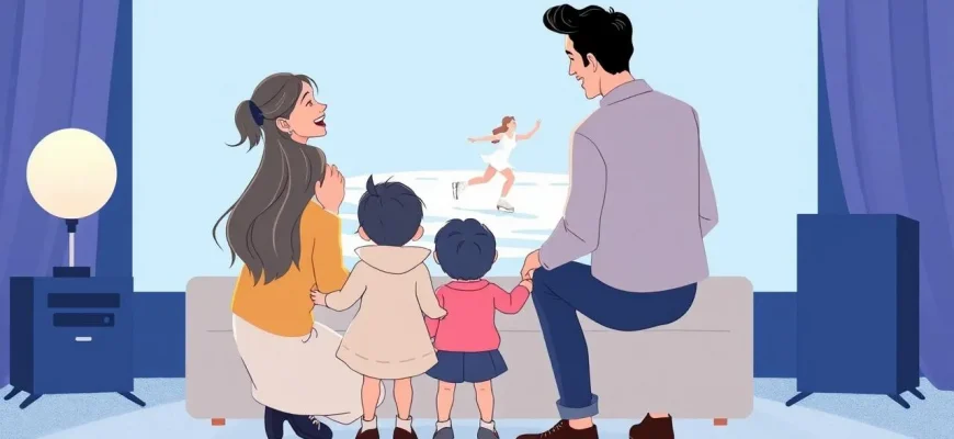 Film di famiglia sul pattinaggio artistico