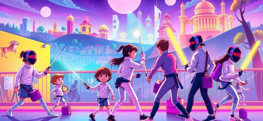 Film di famiglia su schermidori